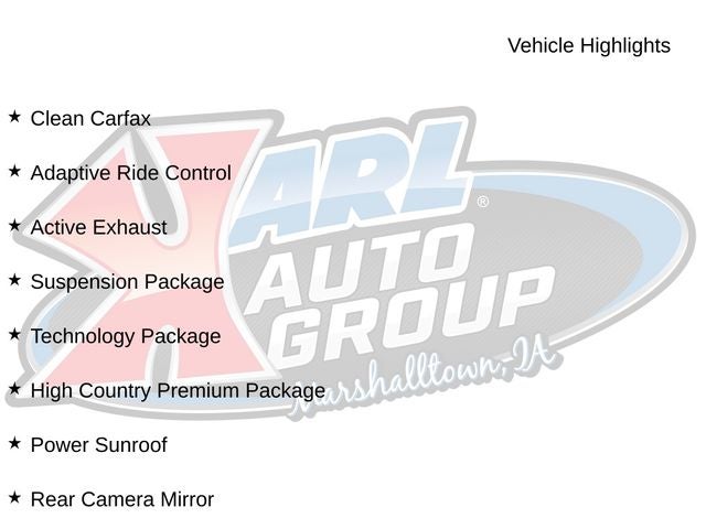 2025 Chevrolet Silverado 1500 4WD Crew Cab Short Bed High Country