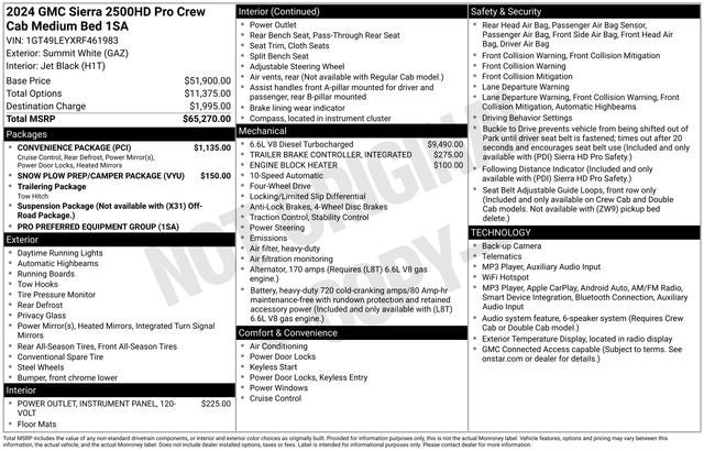 2024 GMC Sierra 2500HD Pro