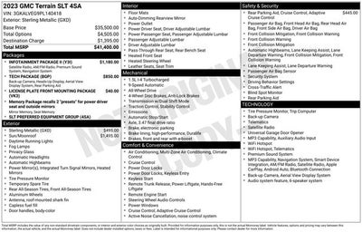 2023 GMC Terrain AWD SLT