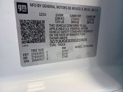 2025 GMC Sierra 1500 4WD Crew Cab Short Box Denali