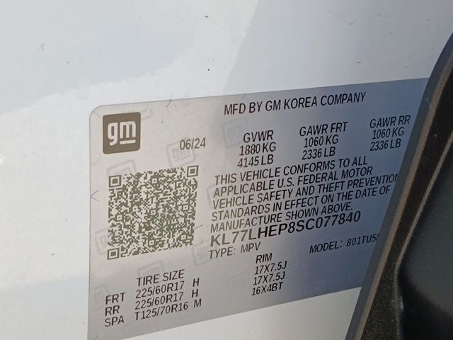 2025 Chevrolet Trax FWD LT