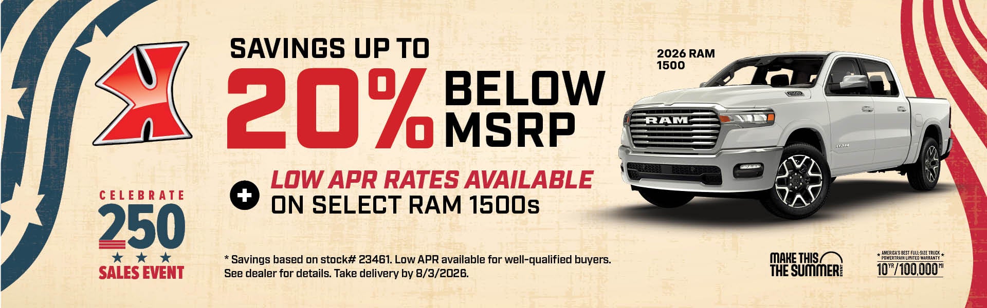 Save up 20% on Ram Trucks at Karl Chrysler Dodge Jeep Ram of Marshalltown in Marshalltown IA