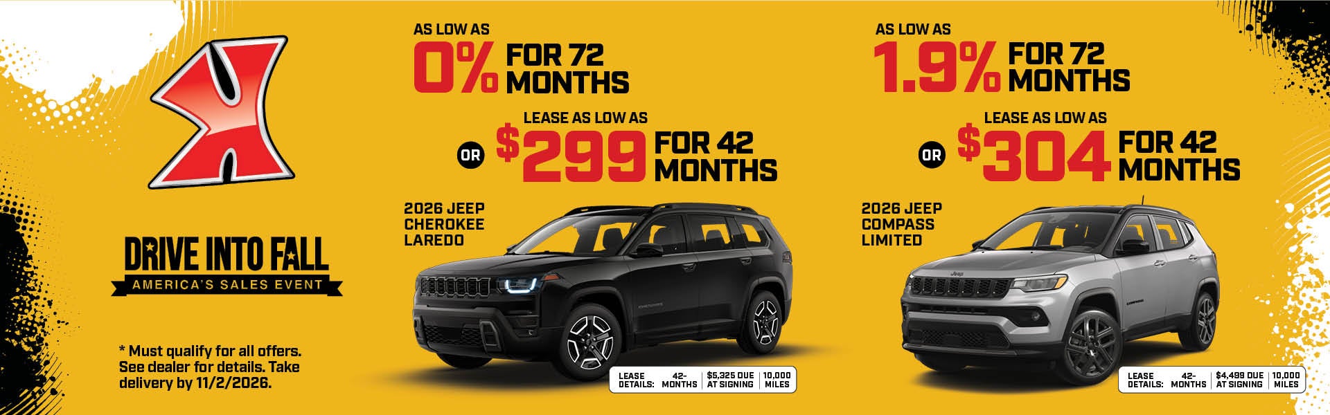 Payments as low as $299 on Grand Cherokee Laredo at Karl Chrysler Dodge Jeep Ram of Marshalltown